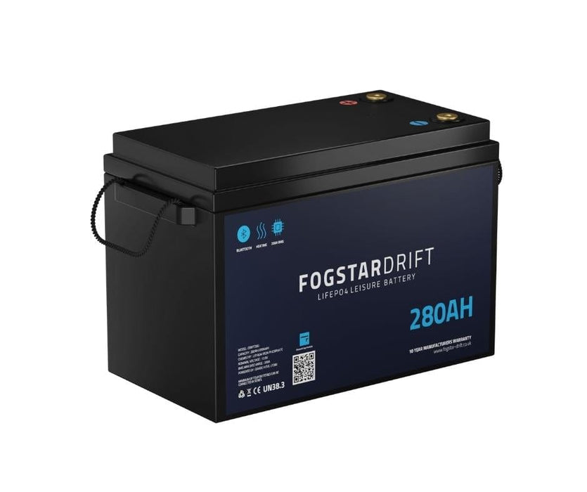 Lithium Leisure Battery - Fogstar Drift 12v 280Ah