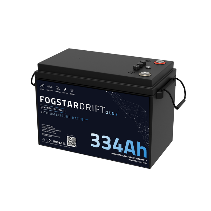 ⁠Fogstar Drift 12V 334Ah Lithium Leisure Battery (Gen2)