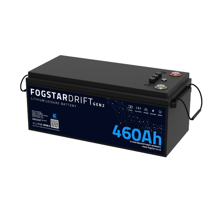 Fogstar Drift Gen2 12V 460Ah Lithium Leisure Battery