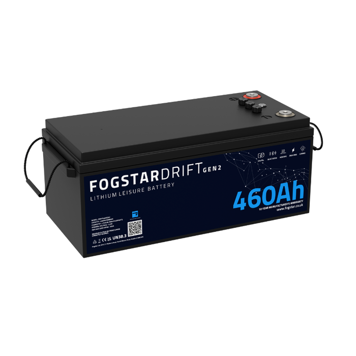 Fogstar Drift Gen2 12V 460Ah Lithium Leisure Battery