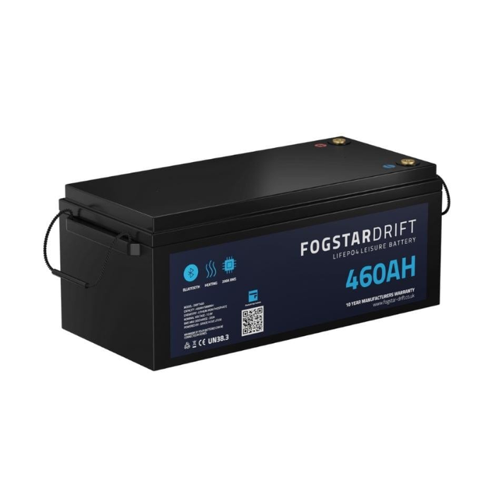 Lithium Leisure Battery - Fogstar Drift 12v 460Ah