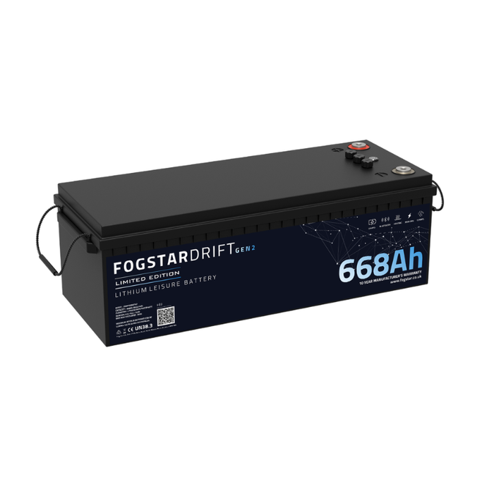 ⁠Fogstar Drift 12V 668Ah Lithium Leisure Battery (Gen2)