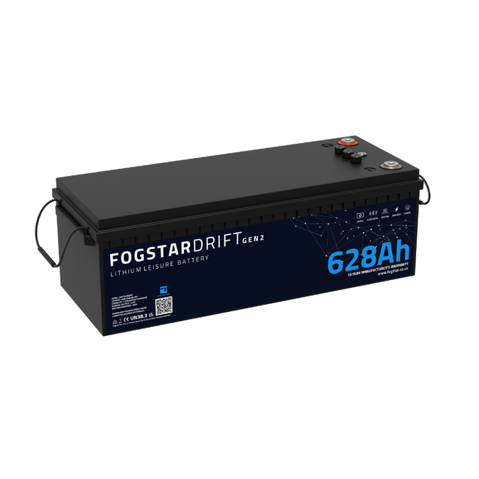 Fogstar Drift Gen2 12V 628Ah Lithium Leisure Battery