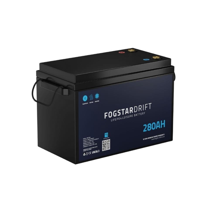 Lithium Leisure Battery - Fogstar Drift 12v 280Ah