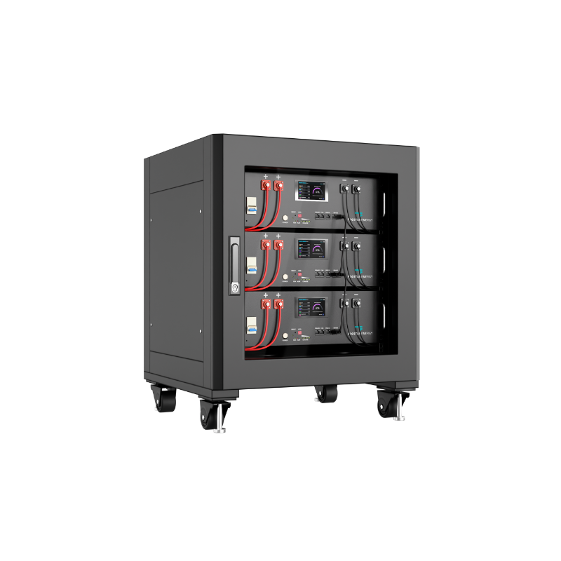 Fogstar Energy 15kWh 51.2V Rack Glass Cabinet Battery Bundle