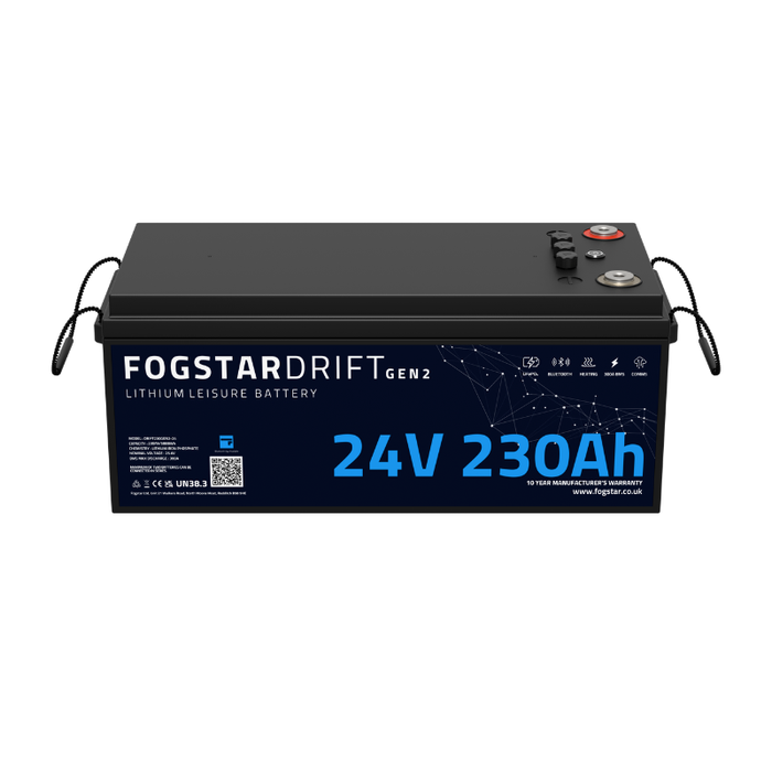 Fogstar Drift 24V 230Ah Lithium Leisure Battery (Gen2)