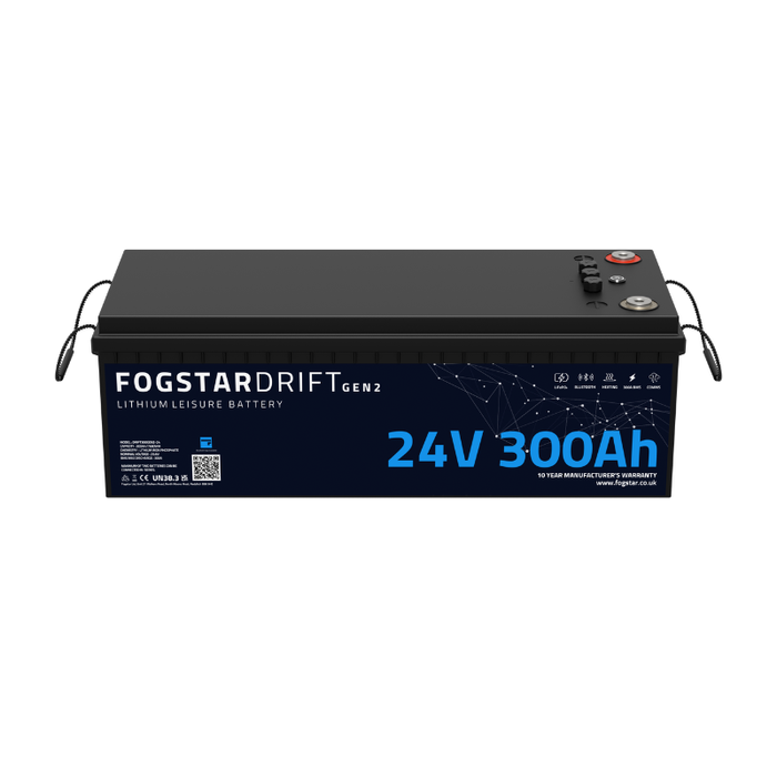 Fogstar Drift Gen2 24V 300Ah Lithium Leisure Battery