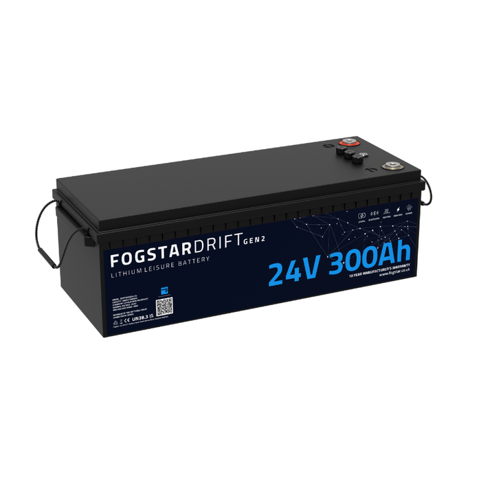Fogstar Drift Gen2 24V 300Ah Lithium Leisure Battery