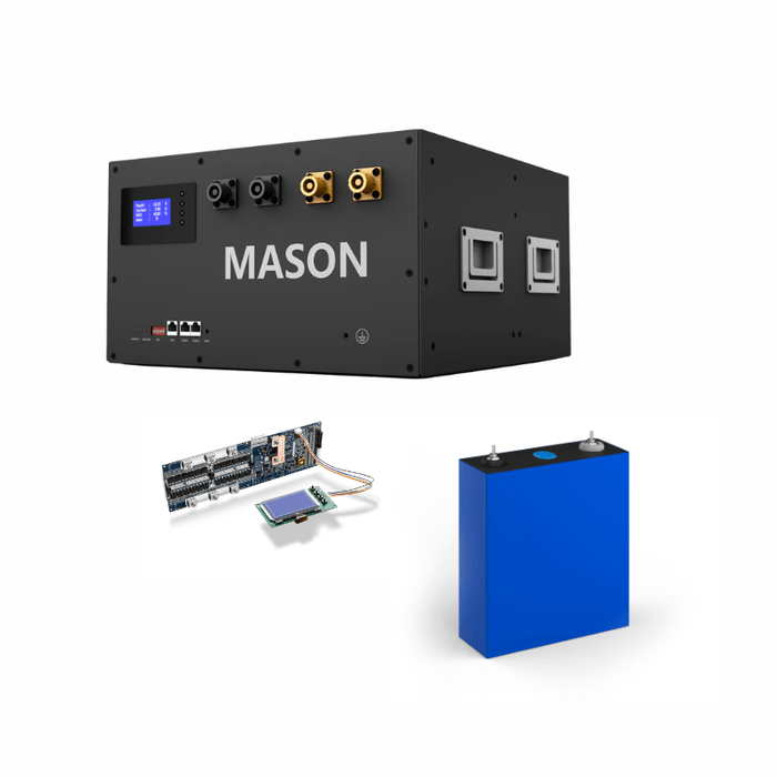 SEPLOS Mason 280 and x16 Grade B EVE LF280K Battery Bundle