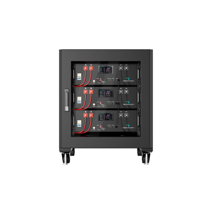 Fogstar Energy 15kWh 51.2V Rack Glass Cabinet Battery Bundle