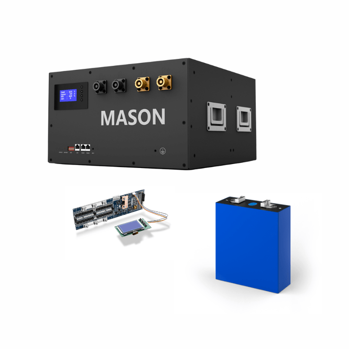 SEPLOS Mason 280 and x16 Grade A EVE LF304 Battery Bundle