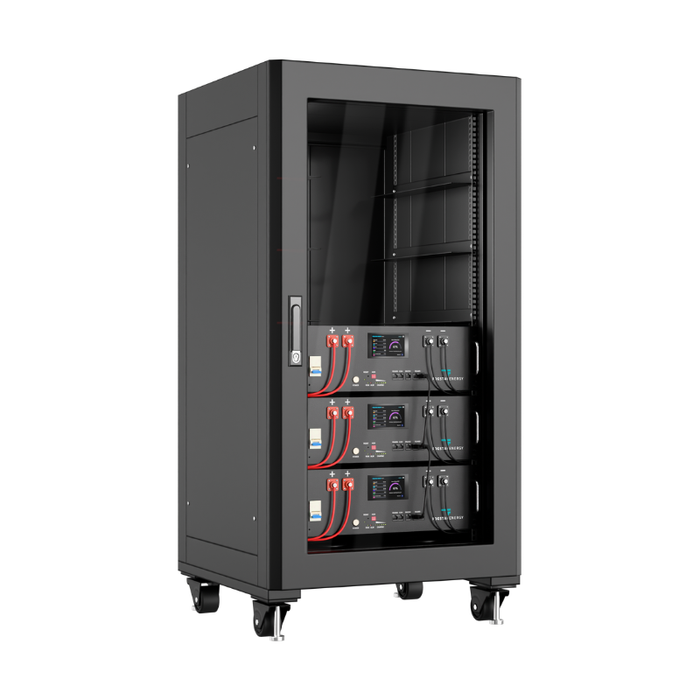 Fogstar Energy Server Rack Battery Glass Cabinet 30Kwh Capacity