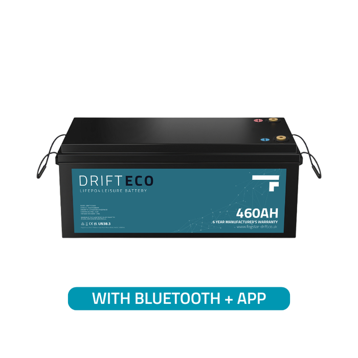 Drift ECO 12V 460Ah Lithium Leisure Battery + Bluetooth