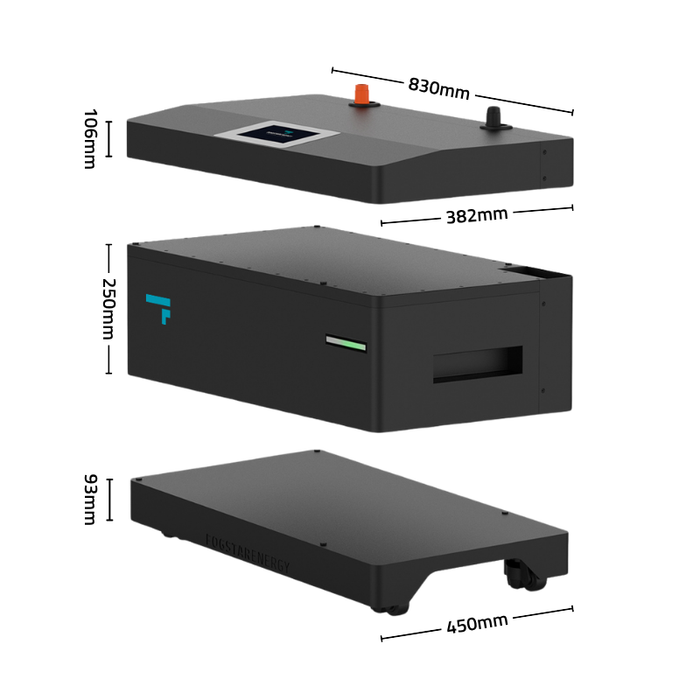 Fogstar Energy IP65-Rated 48V 16.1kWh Modular Battery Stack