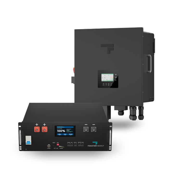 Fogstar Energy 5.12kWh Rack Battery + Inverter Bundle