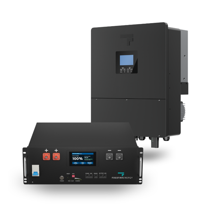 Fogstar Energy 5.12kWh Rack Battery + Inverter Bundle