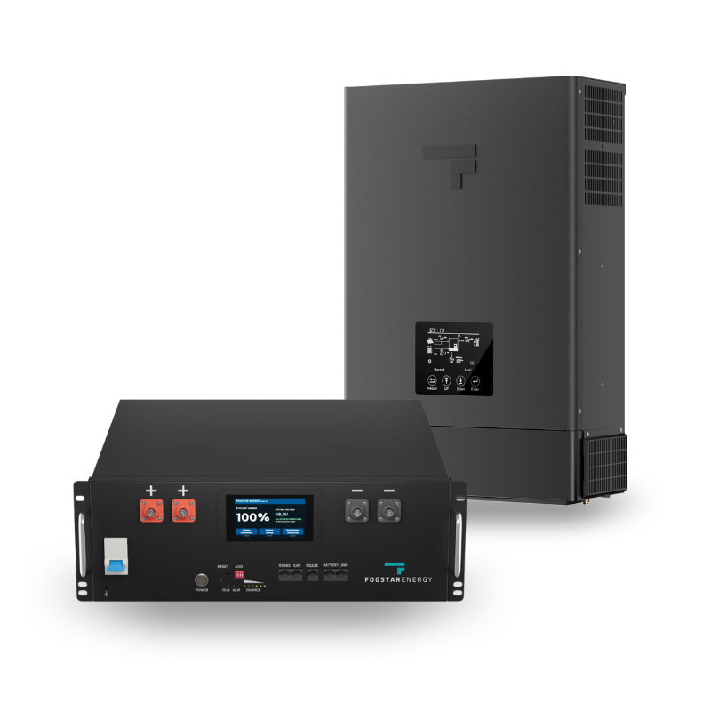 Fogstar Energy 5.12kWh Rack Battery + Inverter Bundle
