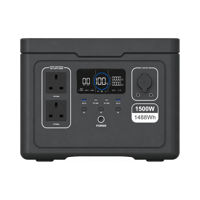 Fogstar 1.5kWh Portable Power Station (1500W Output)
