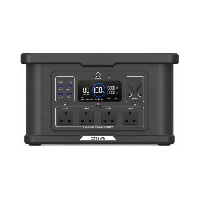Fogstar 2.2kWh Portable Power Station (2400W Output)