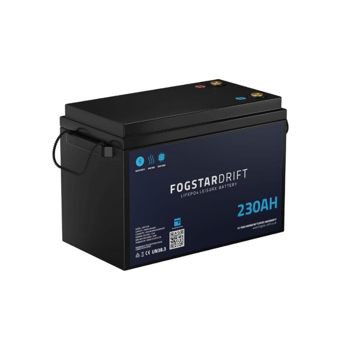 Lithium Leisure Battery - Fogstar Drift 12v 230Ah