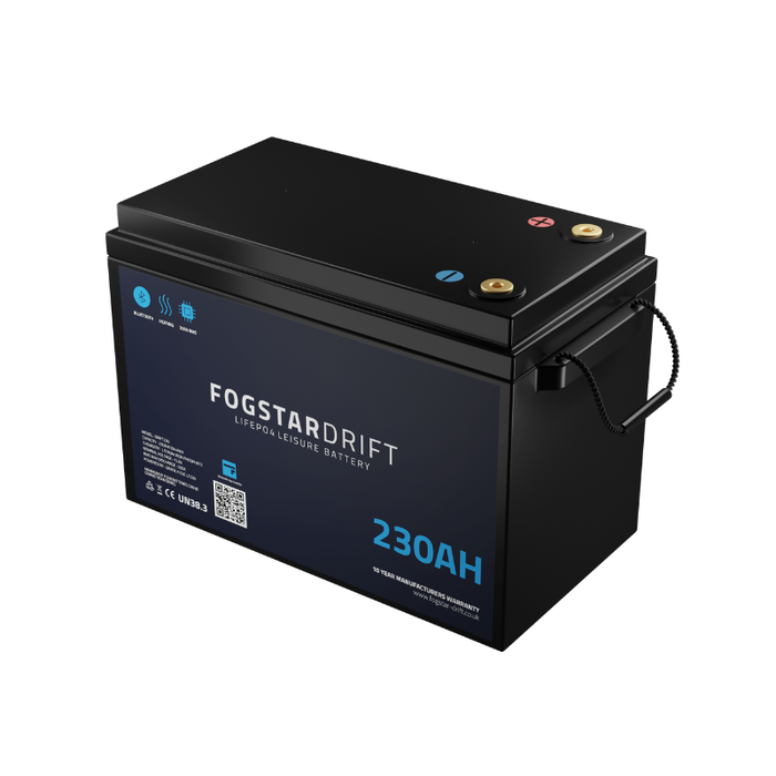 Lithium Leisure Battery - Fogstar Drift 12v 230Ah