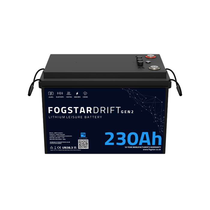 Fogstar Drift Gen2 12V 230Ah Lithium Leisure Battery