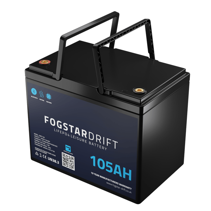 Lithium Leisure Battery - Fogstar Drift 12v 105Ah
