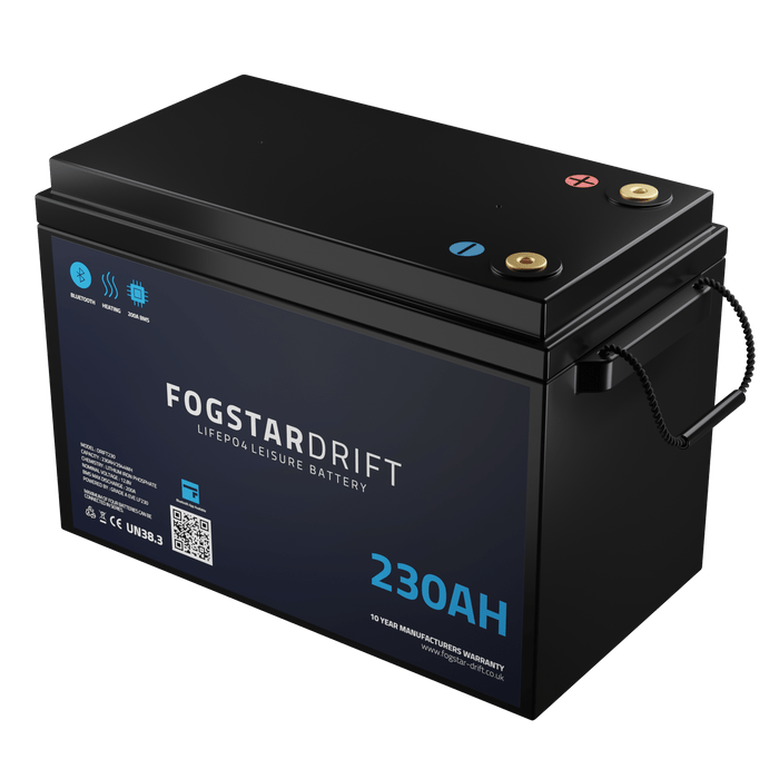 Lithium Leisure Battery - Fogstar Drift 12v 230Ah