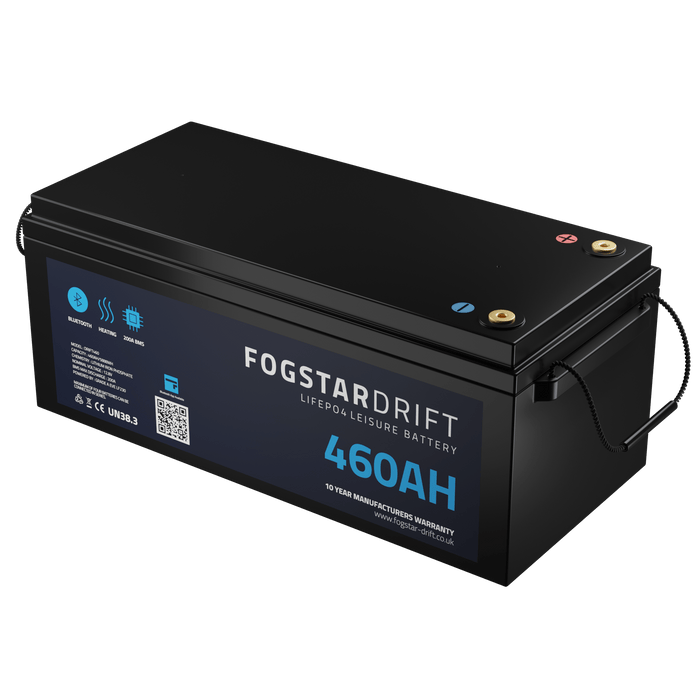 Lithium Leisure Battery - Fogstar Drift 12v 460Ah