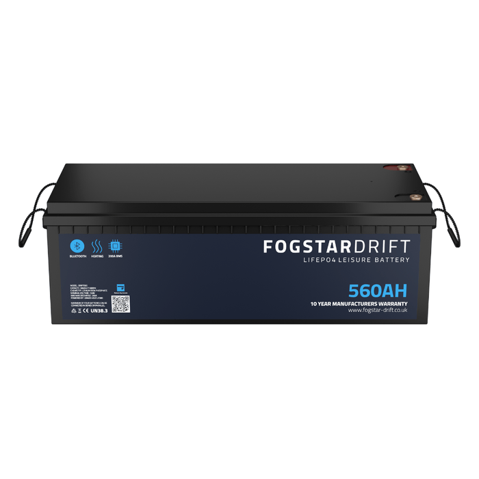 Lithium Leisure Battery - Fogstar Drift 12v 560Ah
