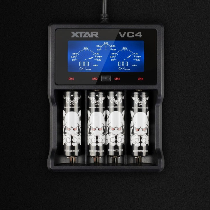 Xtar VC4  18650 Battery Charger - Fogstar UK